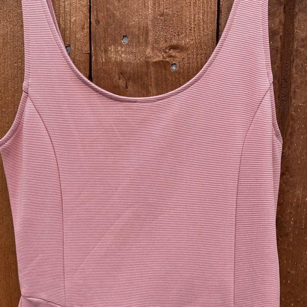 Divided H&M Ribbed Pink Dress - Picture 9 of 10